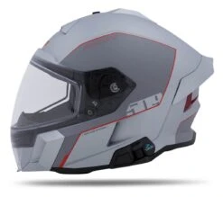 509 Mach V Commander Bluetooth Helmet -RevZilla Shop 509 mach v commander helmet redline 2