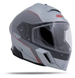 509 Mach V Commander Bluetooth Helmet -RevZilla Shop 509 mach v commander helmet redline