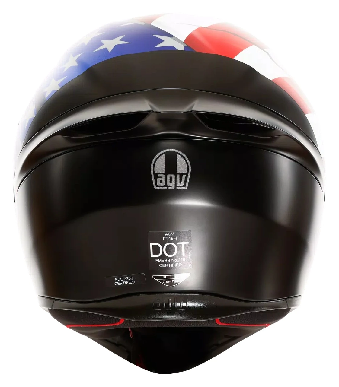 AGV K1 S US Flag Helmet 5 AGV K1 S US Flag Helmet - Image 5