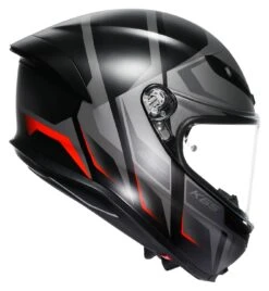 AGV K6 S Karve Helmet 13 AGV K6 S Karve Helmet -RevZilla Shop agvk6 s karve helmet black grey red 1