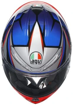 AGV K6 S Slashcut Helmet -RevZilla Shop agvk6 s slashcut helmet black blue red 3