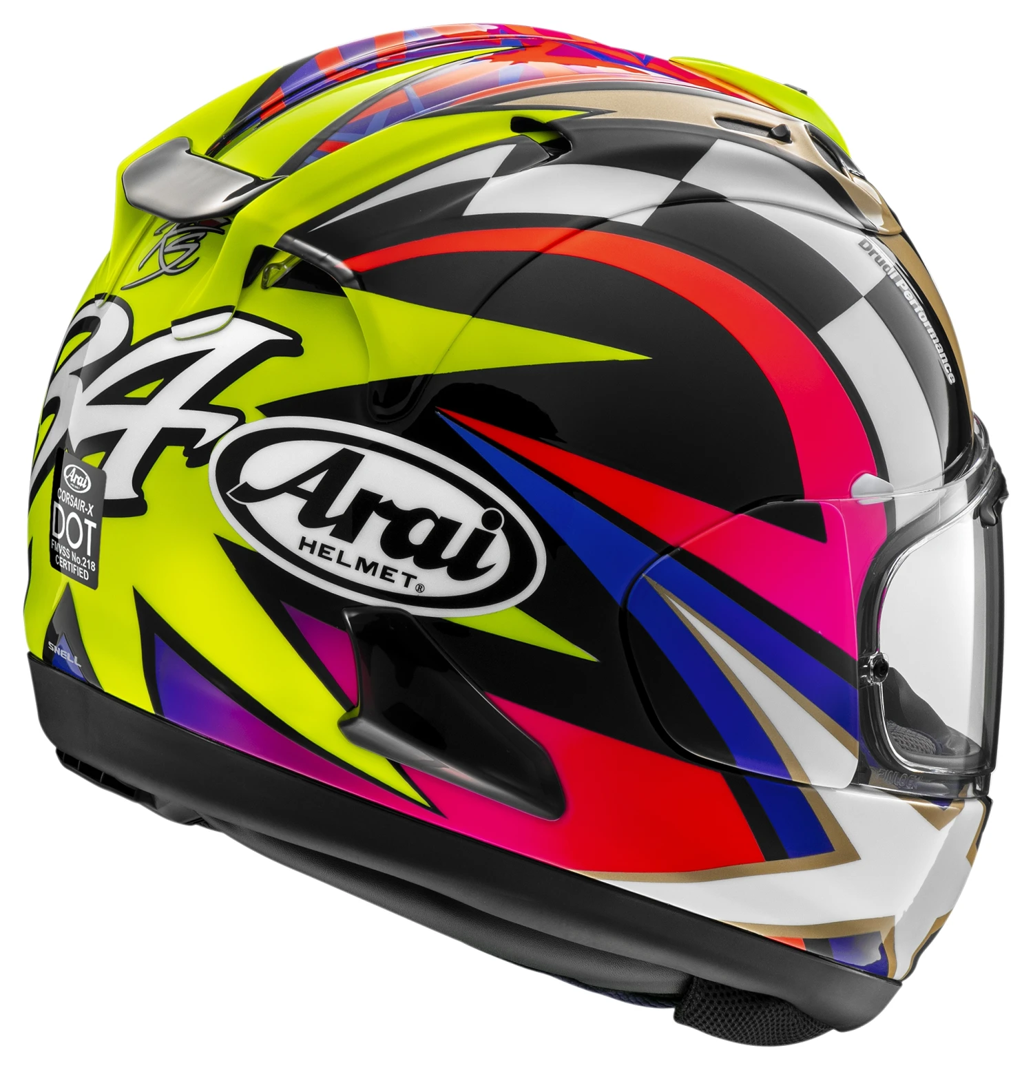 Arai Corsair-X Schwantz 30th Anniversary Helmet 2 Arai Corsair-X Schwantz 30th Anniversary Helmet - Image 2