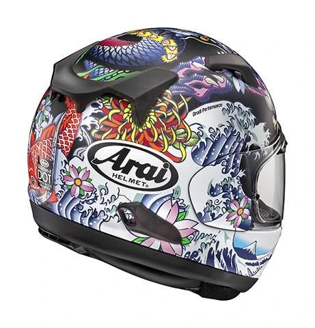 Arai Quantum-X Oriental Helmet 2 Arai Quantum-X Oriental Helmet - Image 2