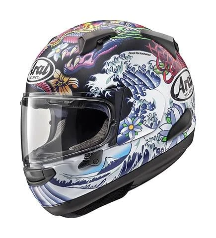 Arai Quantum-X Oriental Helmet 1 Arai Quantum-X Oriental Helmet