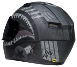 Bell Helmets Bell Qualifier DLX Mips Devil May Care Helmet 10 Bell Helmets Bell Qualifier DLX Mips Devil May Care Helmet -RevZilla Shop bell qualifier dlxmips devil may care helmet black grey 2