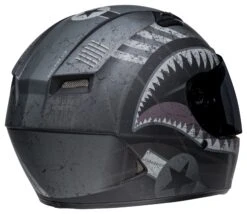 Bell Helmets Bell Qualifier DLX Mips Devil May Care Helmet 12 Bell Helmets Bell Qualifier DLX Mips Devil May Care Helmet -RevZilla Shop bell qualifier dlxmips devil may care helmet black grey 4