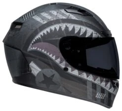 Bell Helmets Bell Qualifier DLX Mips Devil May Care Helmet 13 Bell Helmets Bell Qualifier DLX Mips Devil May Care Helmet -RevZilla Shop bell qualifier dlxmips devil may care helmet black grey 5