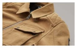 Belstaff Outrider Overshirt -RevZilla Shop belstaff outrider overshirt khaki 4