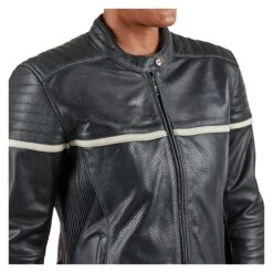 BILT Alder 2 Women's Leather Jacket 11 BILT Alder 2 Women's Leather Jacket -RevZilla Shop bilt alder2 womens leather jacket black cream 2