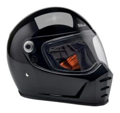 Biltwell Lane Splitter Helmet -RevZilla Shop biltwell lane splitter helmet gloss black 4