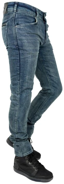 Bull-it Ajax Slim Jeans -RevZilla Shop bullit ajax slim jeans steel blue 2