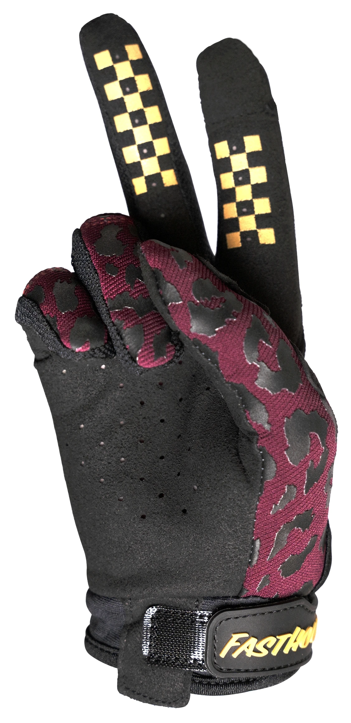 Fasthouse Youth Girl's Speed Style Golden Gloves (Youth SM) 2 Fasthouse Youth Girl's Speed Style Golden Gloves (Youth SM) - Image 2