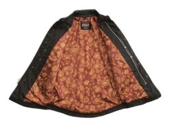 First Manufacturing Maduro Leather Riding Shirt -RevZilla Shop first manufacturing maduro leather shirt black 2