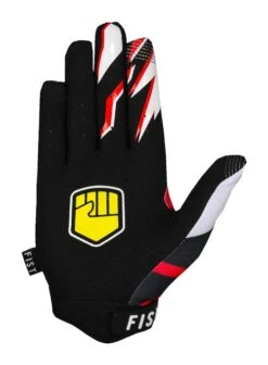Fist Handwear Strapped 90's Gloves 19 Fist Handwear Strapped 90's Gloves -RevZilla Shop fist handwear strapped90s gloves red 2