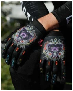 Fist Handwear Strapped Greg Lutzka Panther Gloves 8 Fist Handwear Strapped Greg Lutzka Panther Gloves -RevZilla Shop fist handwear strapped greg lutzka panther gloves black purple red 3