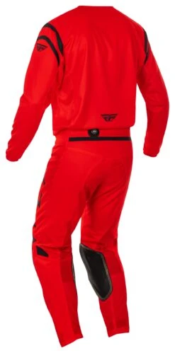 Fly Racing Kinetic Center Pants -RevZilla Shop fly racing kinetic center pants red black 3