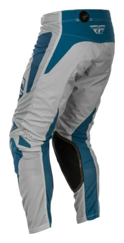 Fly Racing Kinetic Mesh Sym Pants -RevZilla Shop fly racing kinetic mesh sym pants grey blue 3