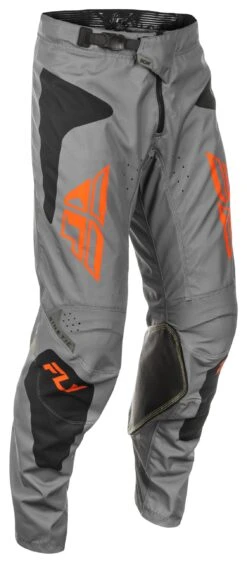 Fly Racing Kinetic Sym Pants -RevZilla Shop fly racing kinetic sym pants grey orange black
