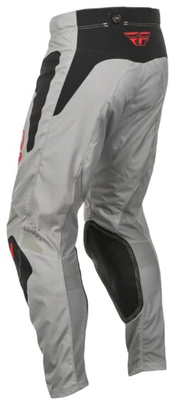 Fly Racing Kinetic Sym Pants -RevZilla Shop fly racing kinetic sym pants grey red black 1