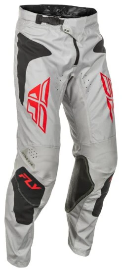 Fly Racing Kinetic Sym Pants -RevZilla Shop fly racing kinetic sym pants grey red black