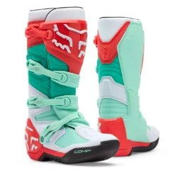 Fox Racing Comp Women's Boots -RevZilla Shop fox racing comp womens boots aqua