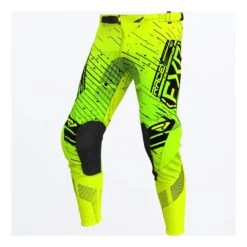 FXR Podium MX Pants -RevZilla Shop fxr podium mx pant sherbet hi viz yellow lime black