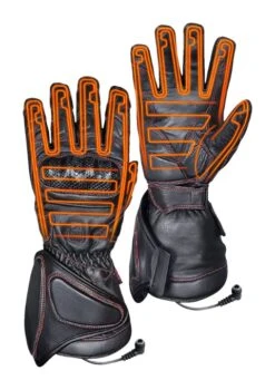 Gerbing 12V Extreme Hard Knuckle Heated Gloves -RevZilla Shop gerbing12 v extreme hard knuckle heated gloves black 3