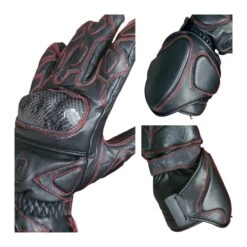 Gerbing 12V Extreme Hard Knuckle Heated Gloves -RevZilla Shop gerbing12 v extreme hard knuckle heated gloves black 4