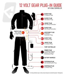 Gerbing 12V Vanguard Heated Gloves 8 Gerbing 12V Vanguard Heated Gloves -RevZilla Shop gerbing12 v vanguard heated gloves 2