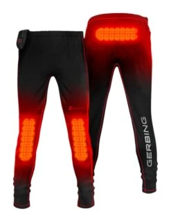 Gerbing 7V Heated Base Layer Pants -RevZilla Shop gerbing7 v heated base layer pants black 4