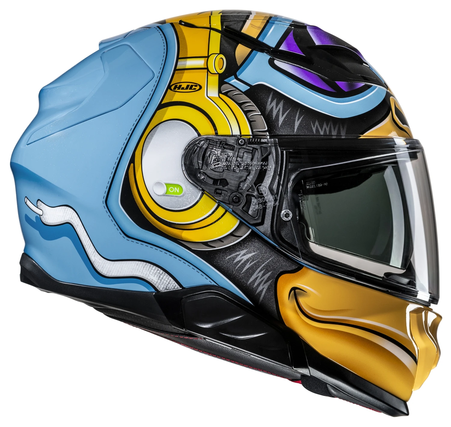 HJC F71 Monkey DJ Helmet 2 HJC F71 Monkey DJ Helmet - Image 2