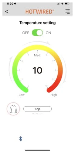 Hotwired 12v Bluetooth Heated Pant Liner -RevZilla Shop hotwired12v bluetooth heated jacket liner black 1