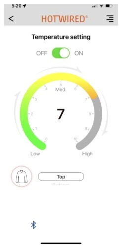 Hotwired 12v Bluetooth Heated Pant Liner -RevZilla Shop hotwired12v bluetooth heated jacket liner black 2