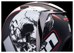Icon Airform Death Or Glory Helmet (XS And SM) -RevZilla Shop icon airform death or glory helmet black 4