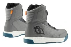 Icon Overlord Vented CE Boots -RevZilla Shop icon overlord vented ce boots grey 1