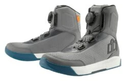 Icon Overlord Vented CE Boots -RevZilla Shop icon overlord vented ce boots grey