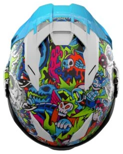 Icon Ultraflite Doodle 3 Helmet -RevZilla Shop icon ultraflite doodle3 helmet 5