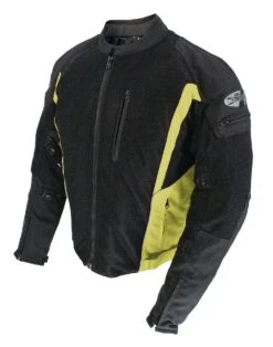 Joe Rocket Analog Jacket -RevZilla Shop joe rocket analog jacket black hi viz