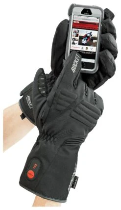 Joe Rocket 7V Rocket Burner Heated Gloves -RevZilla Shop joe rocket rocket burner gloves black 2
