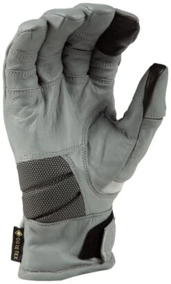 Klim Adventure GTX Short Gloves -RevZilla Shop klim adventure gtx short gloves monument gray 1