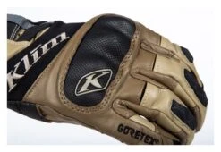 Klim Adventure GTX Short Gloves -RevZilla Shop klim adventure gtx short gloves tan 2