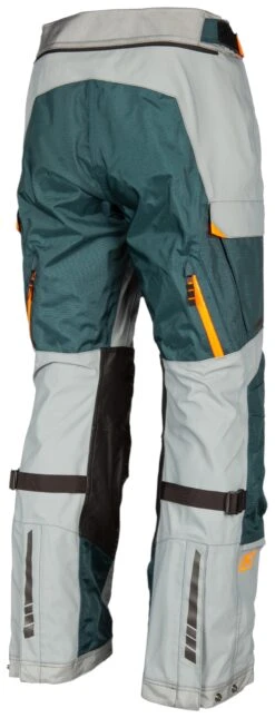 Klim Carlsbad Pants -RevZilla Shop klim carlsbad pant petrol strike orange 1