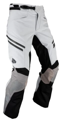 Leatt 7.5 DriTour Pants -RevZilla Shop leatt75 dri tour pants grey white