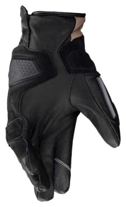 Leatt 7.5 SubZero Short Gloves -RevZilla Shop leatt75 sub zero short gloves brown black 1