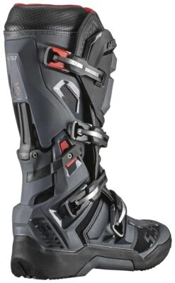 Leatt Moto 5.5 FlexLock Enduro Boots -RevZilla Shop leatt moto55 flex lock enduro boots black grey red 1