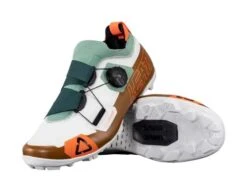 Leatt MTB Endurance ProClip 8.0 Women's Shoes 9 Leatt MTB Endurance ProClip 8.0 Women's Shoes -RevZilla Shop leatt mtb endurance pro clip80 womens shoes white orange teal rust