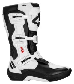 Leatt Youth 3.5 Boots -RevZilla Shop leatt youth35 boots white 1