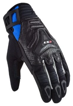 LS2 All Terrain Gloves -RevZilla Shop ls2 all terrain mens touring glove black blue
