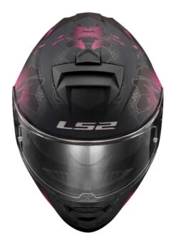 LS2 Assault Burst Helmet -RevZilla Shop ls2 assault burst helmet matte black purple 2