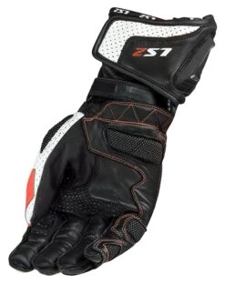 LS2 Swift Gloves -RevZilla Shop ls2 swift gloves black red 1